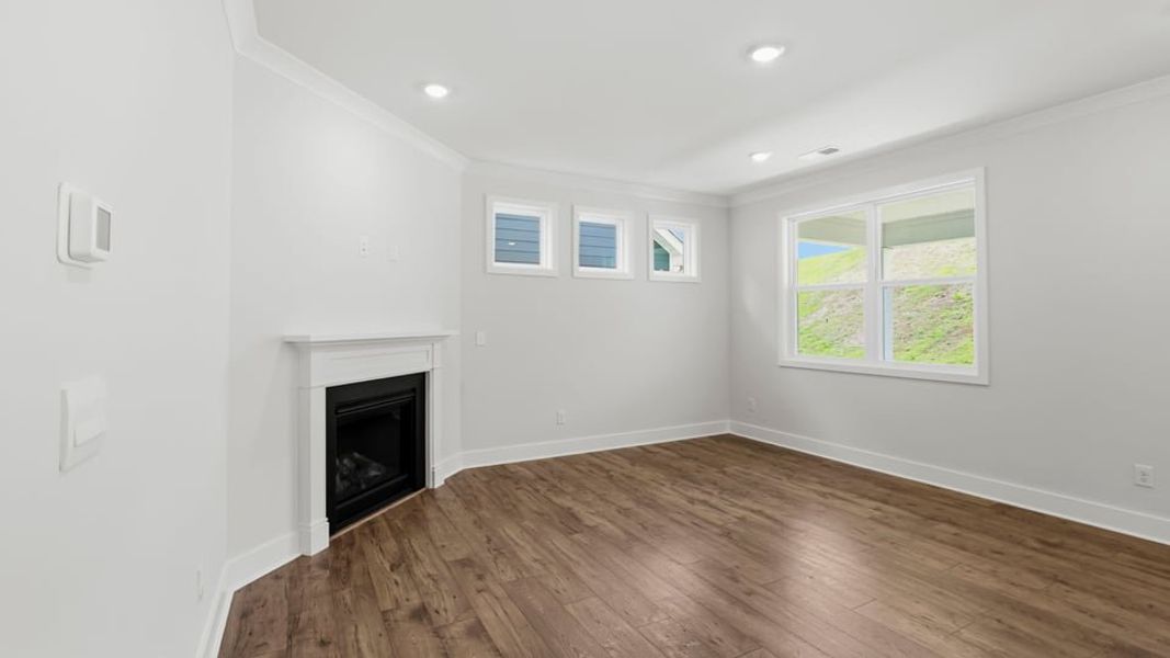 Spacious, unfurnished interior of a new home in Whitehawk Meadows, Travelers Rest (Image 25). Spacious, unfurnished interior of a new home in Whitehawk Meadows, Travelers Rest (Image 25).