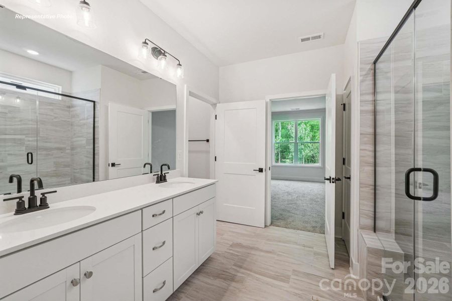 Furnished interior view inside a new home in Westport, York (Image 9).
