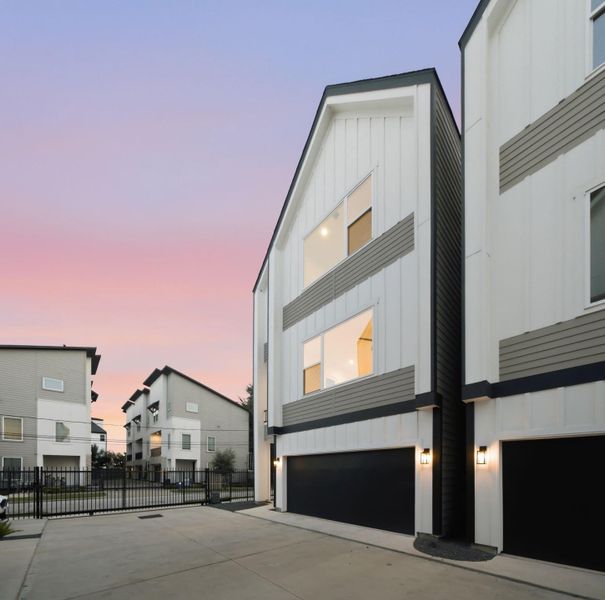 Front exterior of a new home in , Houston, TX, highlighting curb appeal (Image 26).