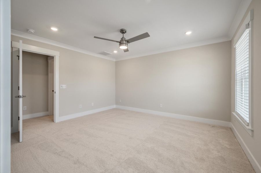 Spacious, unfurnished interior of a new home in The Bluffs at Pinefield Townhomes, Charleston (Image 21).