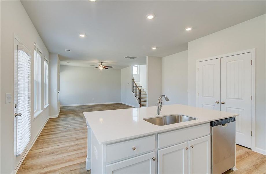 Furnished interior view inside a new home in Bowers Farm, McDonough (Image 5).