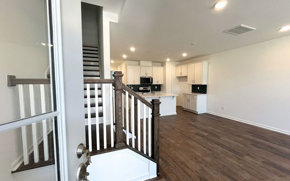 Furnished interior view inside a new home in Wendell Falls, Wendell (Image 4).