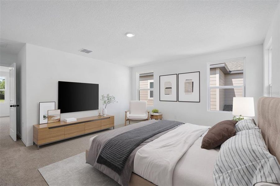 Furnished interior in a model home at Ellington Classical in St. Cloud (Image 20).