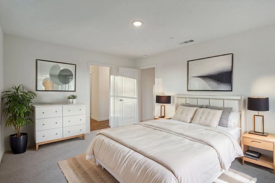Representative furnished interior of a home built from the Crescent by Starlight Homes in Coyote Meadows, Anna (Image 7).