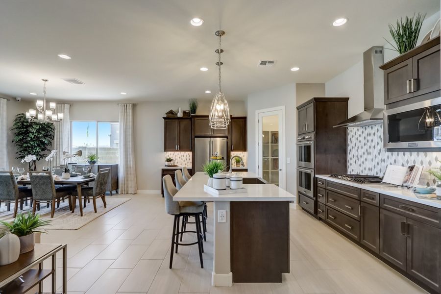 Representative furnished interior of a home built from the Hacienda Series - Topaz by Brightland Homes in Canyon Views - Hacienda, Litchfield Park (Image 12).