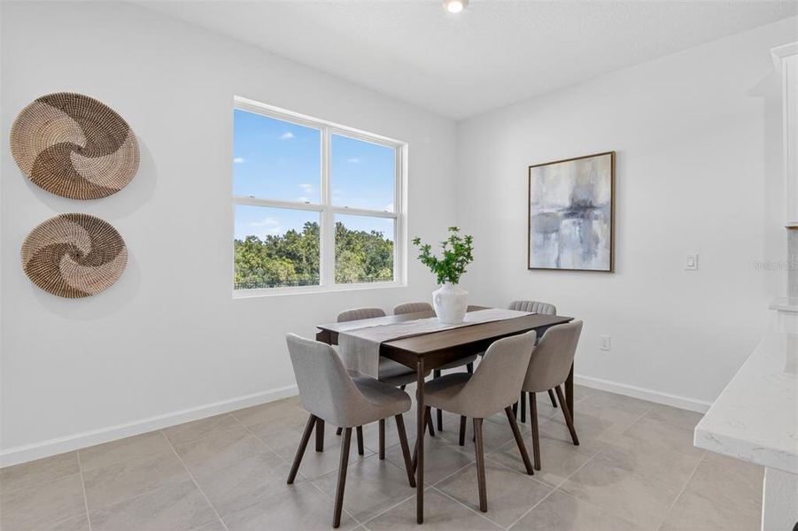 Furnished interior view inside a new home in Rainwood, Groveland (Image 9).