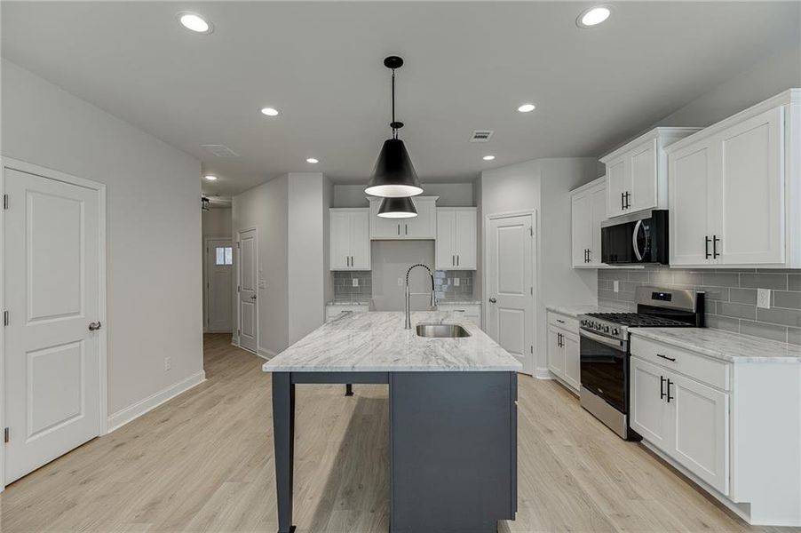 Furnished interior view inside a new home in , Sugar Hill (Image 9).