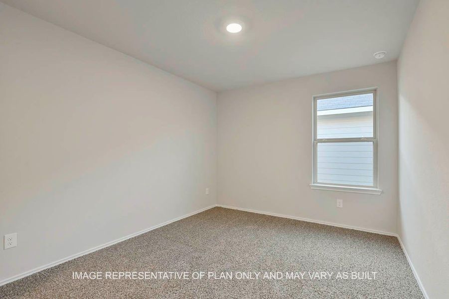 Spacious, unfurnished interior of a new home in Liberty Village, Brenham (Image 11). Spacious, unfurnished interior of a new home in Liberty Village, Brenham (Image 11).