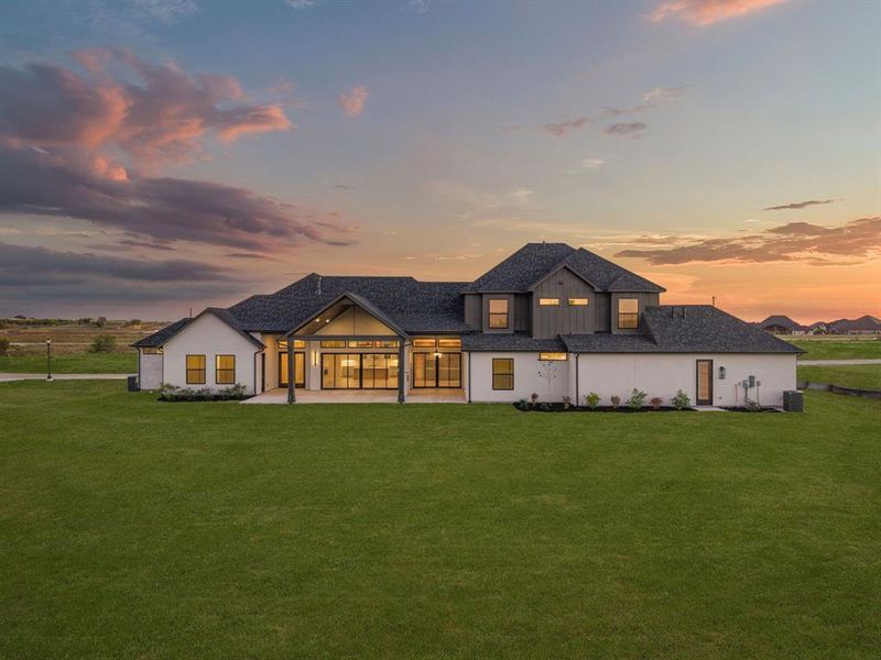 Exterior details and patio area of a home in , Northlake (Image 25).