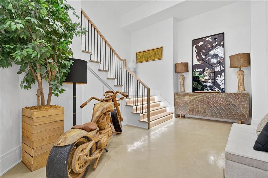 Furnished interior view inside a new home in , Atlanta (Image 5).