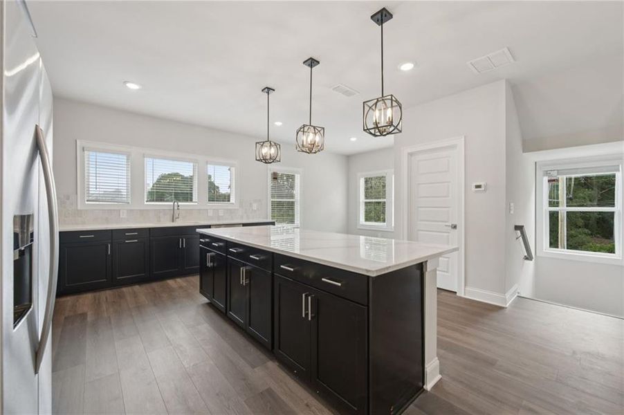 Furnished interior view inside a new home in Martin Springs - Highland Series, Lawrenceville (Image 9).
