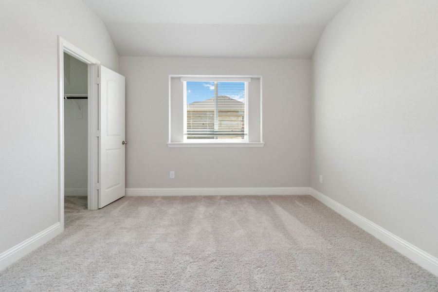 Representative unfurnished interior of a home built from the McKinney by Pacesetter Homes in Creekview Meadows, Pilot Point (Image 24). Representative unfurnished interior of a home built from the McKinney by Pacesetter Homes in Creekview Meadows, Pilot Point (Image 24).
