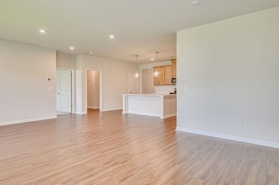 Spacious, unfurnished interior of a new home in The Beacon at Old Peachtree Single Family Homes, Lawrenceville (Image 26).