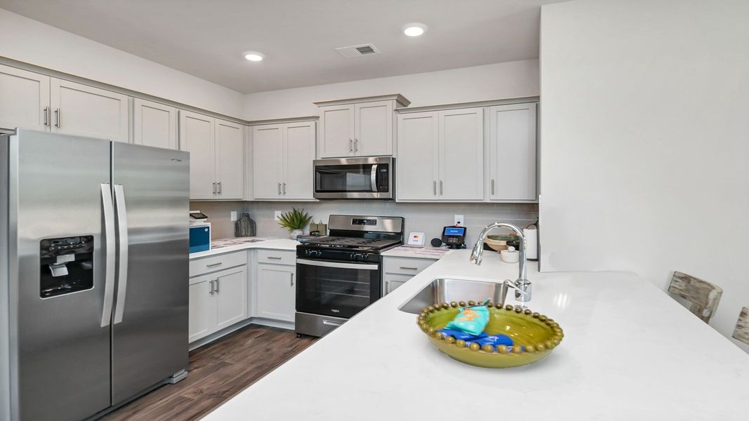 Furnished interior view inside a new home in Hunter's Branch, Hopkins (Image 8). Furnished interior view inside a new home in Hunter's Branch, Hopkins (Image 8).
