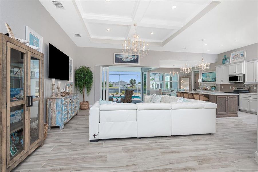 Furnished interior view inside a new home in , Port Charlotte (Image 17).