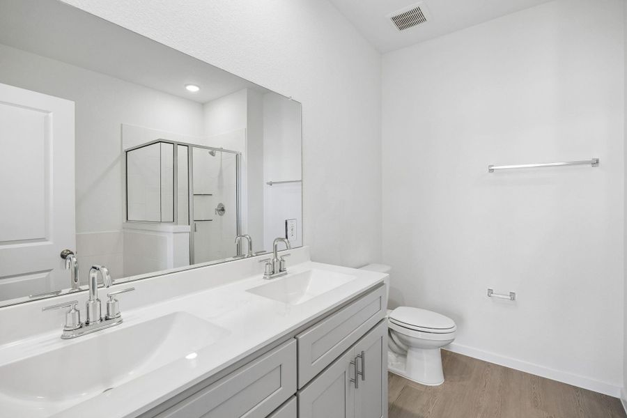 Furnished interior view inside a new home in Montgomery Bend, Montgomery (Image 26).