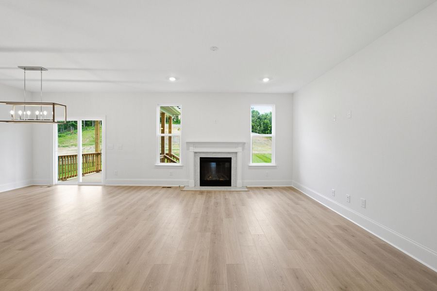 Spacious, unfurnished interior of a new home in The Retreat at Norman Farm, Hendersonville (Image 30). Spacious, unfurnished interior of a new home in The Retreat at Norman Farm, Hendersonville (Image 30).