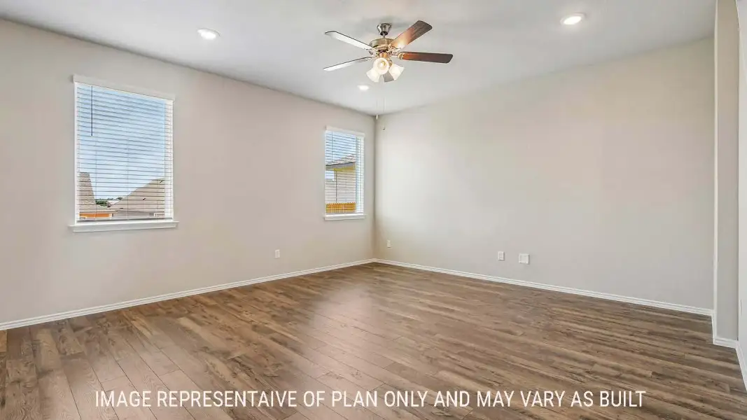 Spacious, unfurnished interior of a new home in Rancho San Gabriel, Georgetown (Image 19).