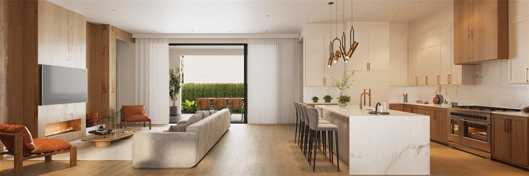 Furnished interior view inside a new home in The Grove, Oakland (Image 9). Furnished interior view inside a new home in The Grove, Oakland (Image 9).