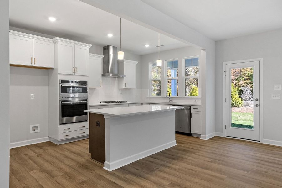 Furnished interior view inside a new home in Sweetbrier, Durham (Image 6).