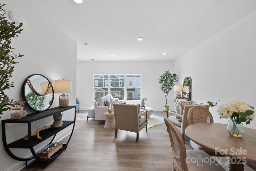 Furnished interior view inside a new home in , Asheville (Image 27).