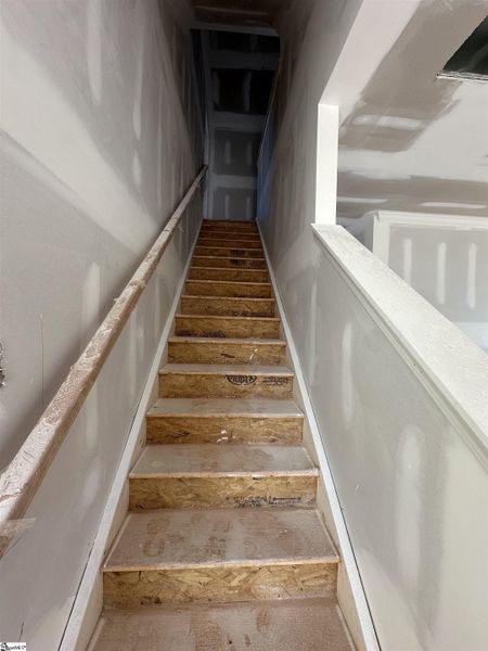 In-progress construction of a new home in Shiloh Trail, Wellford, SC (Image 20).