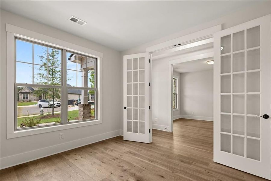 Spacious, unfurnished interior of a new home in Soleil Belmont Park, Canton (Image 37). Spacious, unfurnished interior of a new home in Soleil Belmont Park, Canton (Image 37).