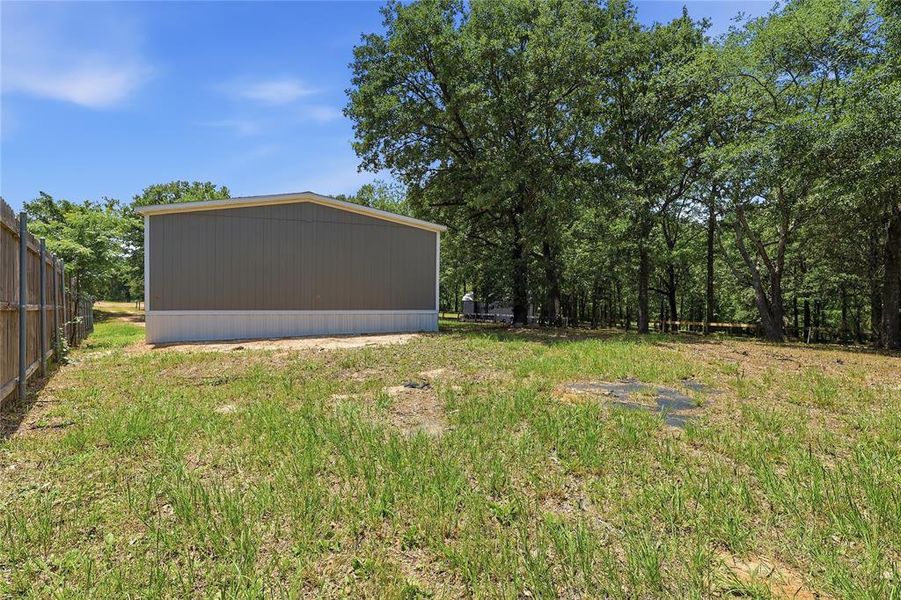 Exterior details and patio area of a home in , Quitman (Image 19).