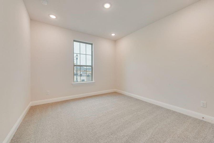 Spacious, unfurnished interior of a new home in Valencia On The Lake, Little Elm (Image 25).