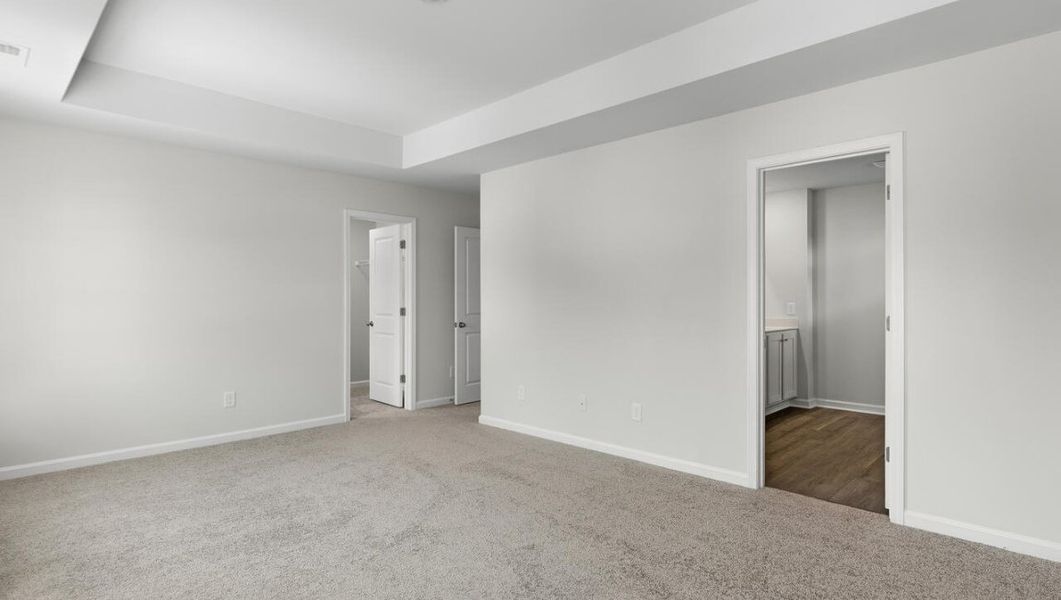 Representative unfurnished interior of a home built from the WOODSTOCK by D.R. Horton in Surfside Landing, Hubert (Image 29).
