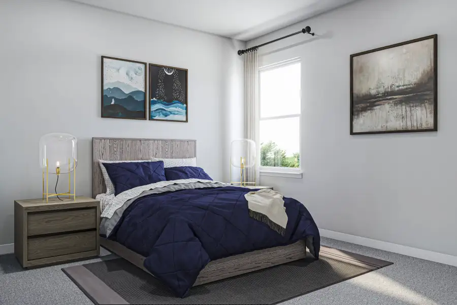 Furnished interior view inside a new home in Park Central, Georgetown (Image 19).