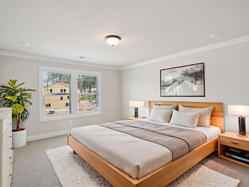 Furnished interior view inside a new home in Martin Springs - Highland Series, Lawrenceville (Image 7).