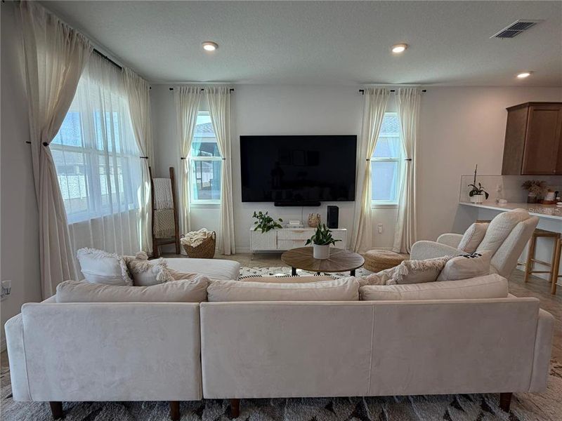 Furnished interior view inside a new home in , Ocala (Image 5). Furnished interior view inside a new home in , Ocala (Image 5).