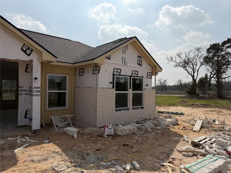 In-progress construction of a new home in , Franklin, TX (Image 20). In-progress construction of a new home in , Franklin, TX (Image 20).
