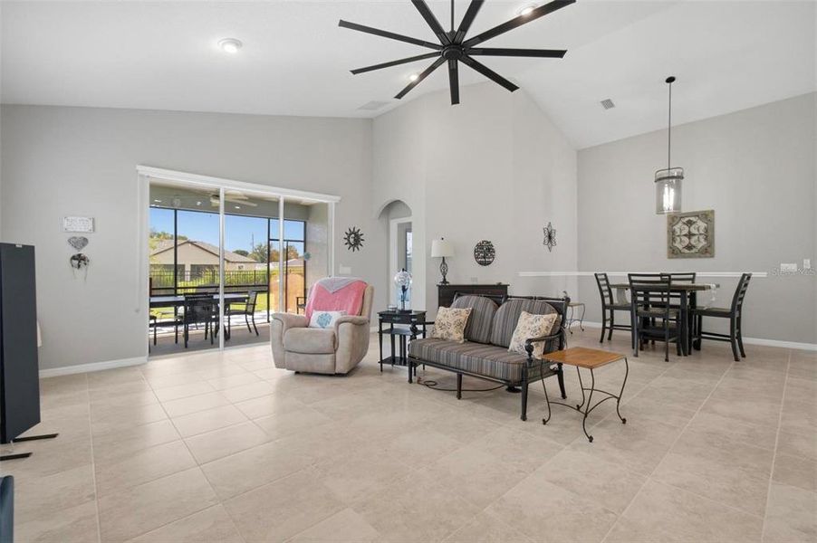 Furnished interior view inside a new home in , Palm Coast (Image 47).