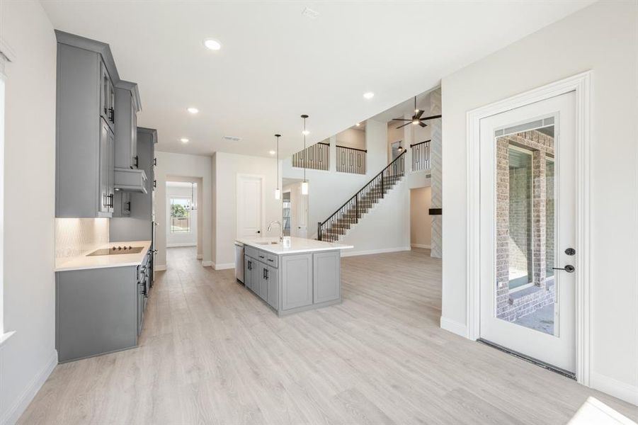 Furnished interior view inside a new home in Ridgepoint, Midlothian (Image 9).