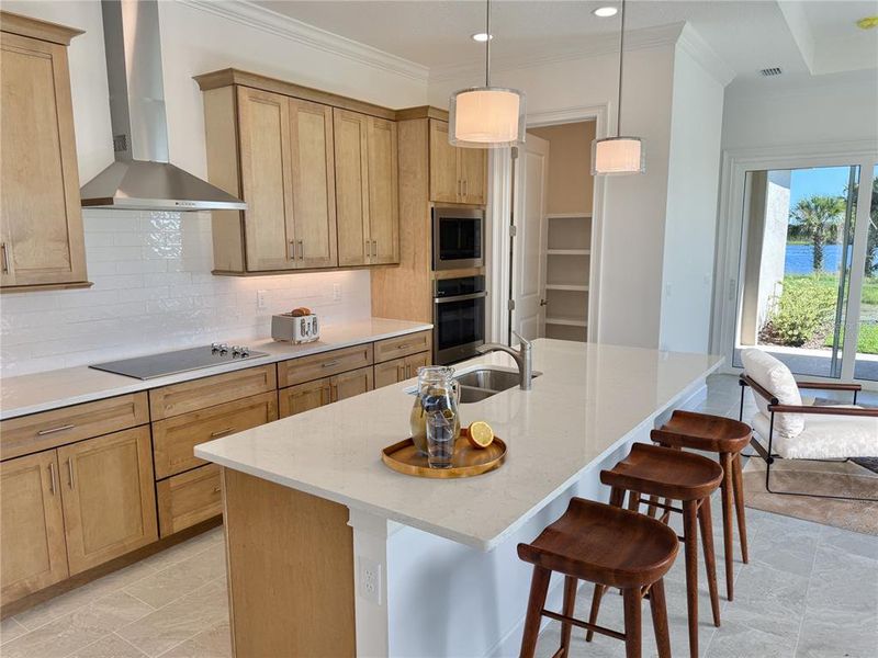 Furnished interior view inside a new home in Veranda Bay, Flagler Beach (Image 6).
