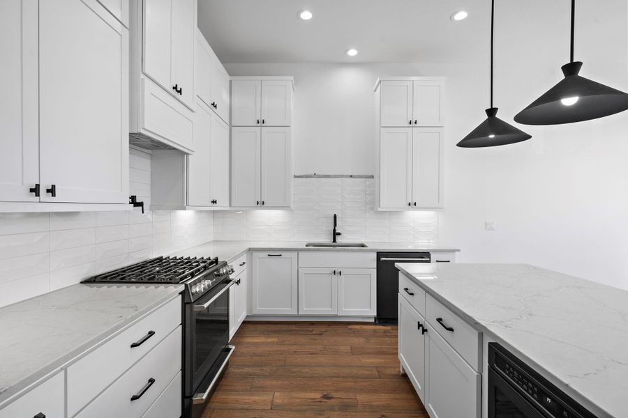 Furnished interior view inside a new home in Spring Valley Creek, Houston (Image 12).