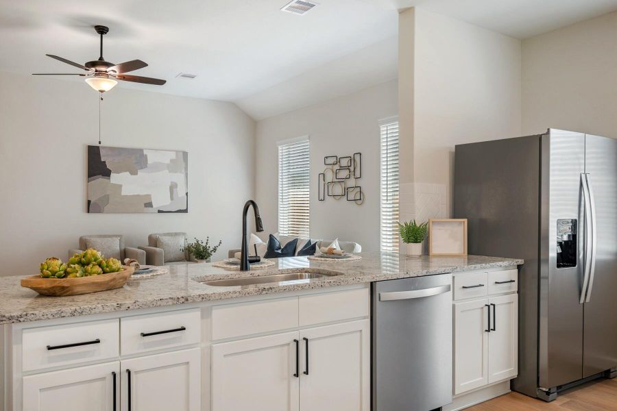 Furnished interior view inside a new home in Magnolia Woods, Magnolia (Image 22).