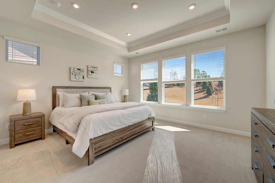 Representative furnished interior of a home built from the Aspen Creek by Tri Pointe Homes in Altis At Serenity | A 55+ Community, Fuquay Varina (Image 7).