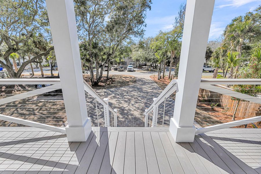 Exterior details and patio area of a home in , Isle Of Palms (Image 29).