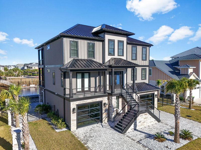 Front exterior of a new home in , Little River, SC, highlighting curb appeal (Image 26).