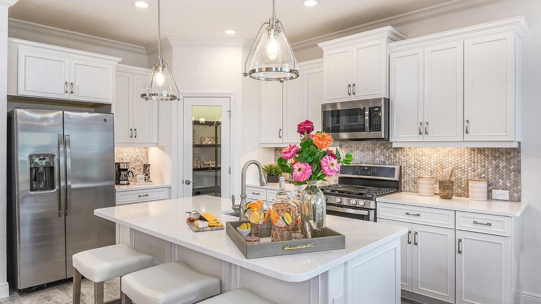 Furnished interior view inside a new home in Canoe Creek, Parrish (Image 17).