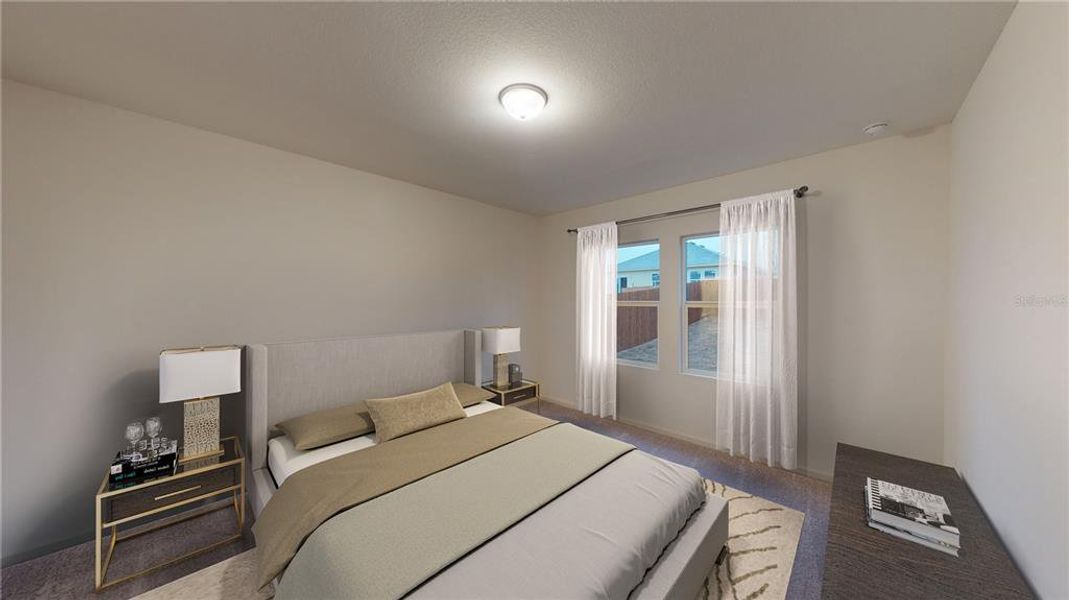 Furnished interior view inside a new home in Vista Walk, Dade City (Image 9). Furnished interior view inside a new home in Vista Walk, Dade City (Image 9).