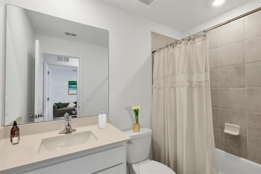 Furnished interior view inside a new home in , Bradenton (Image 18). Furnished interior view inside a new home in , Bradenton (Image 18).