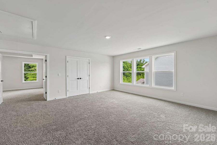 Spacious, unfurnished interior of a new home in Sanctuary at Southgate, Indian Trail (Image 37). Spacious, unfurnished interior of a new home in Sanctuary at Southgate, Indian Trail (Image 37).
