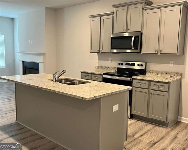 Furnished interior view inside a new home in , Union City (Image 7). Furnished interior view inside a new home in , Union City (Image 7).