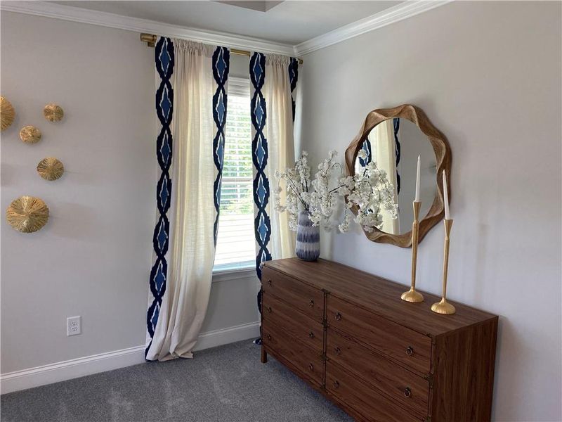 Furnished interior view inside a new home in Stratford Square, Lawrenceville (Image 11).