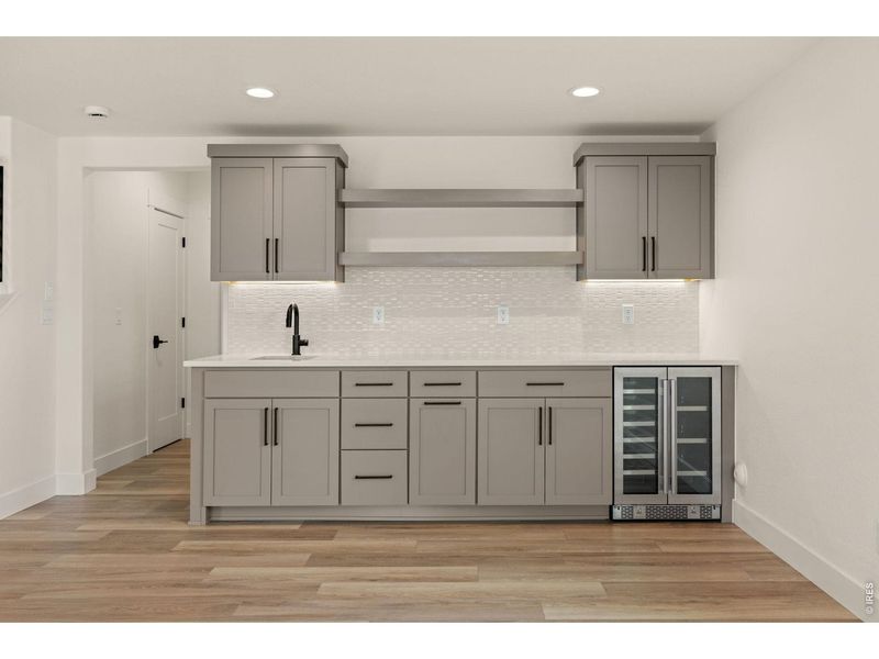 Furnished interior view inside a new home in RainDance, Windsor (Image 8).