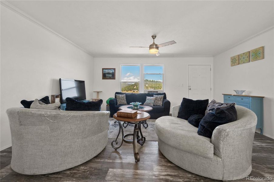 Furnished interior view inside a new home in , Cotopaxi (Image 8).